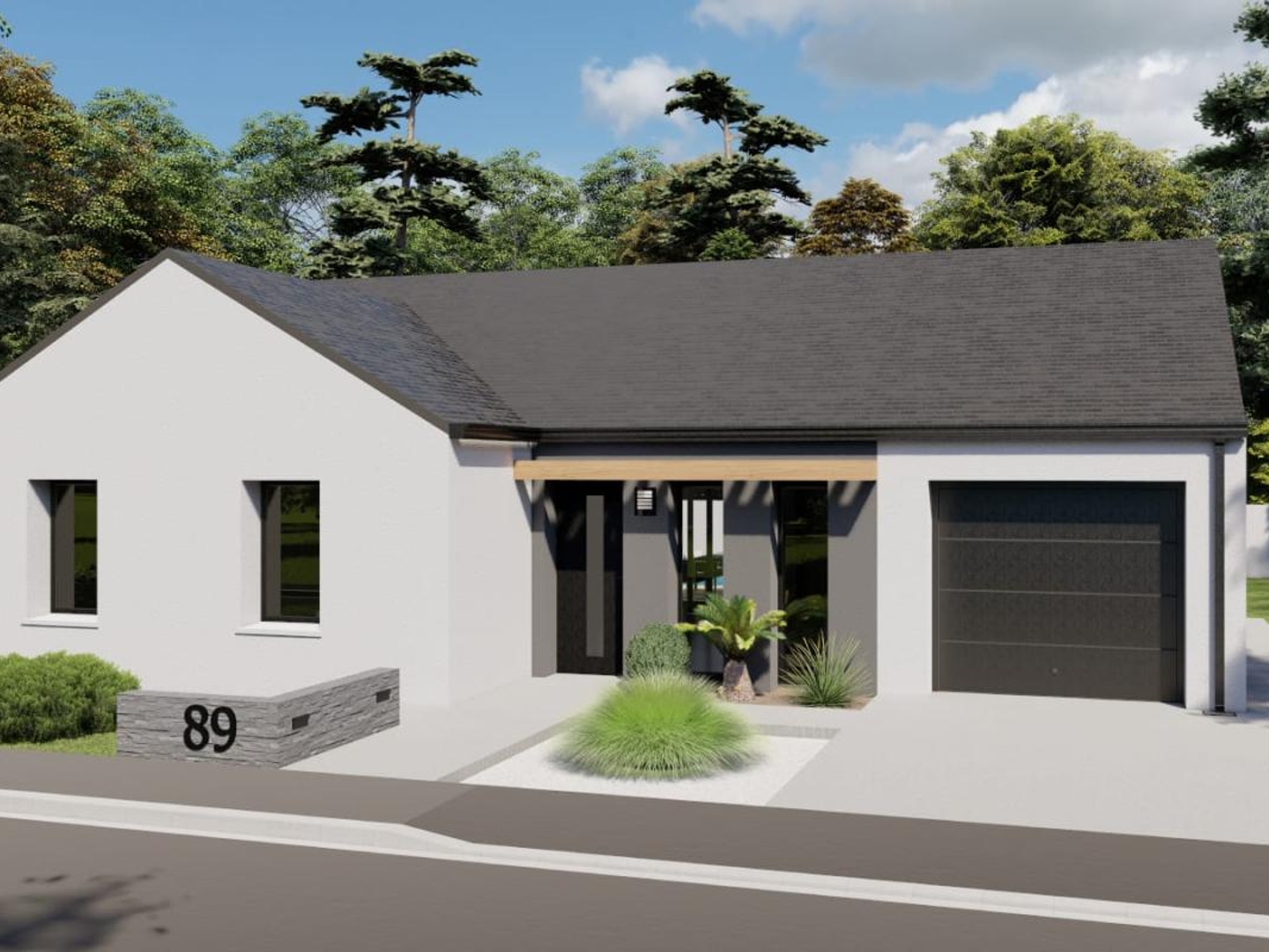 Terrain + maison 87 m²