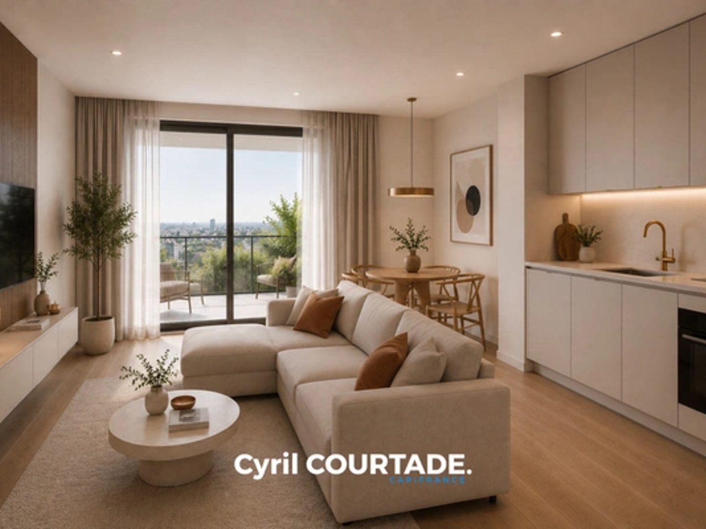 Appartement 2 pièces 45 m²
