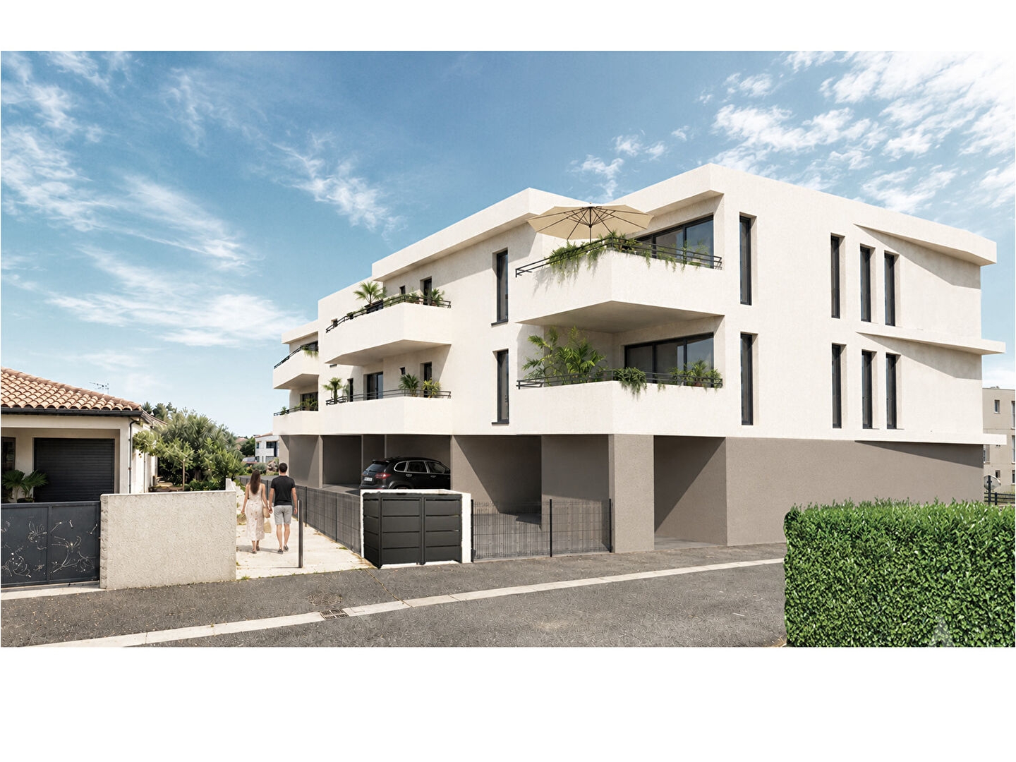 Le Rosendo - Appartements neufs T3 avec terrasse à Latour-Bas-Elne