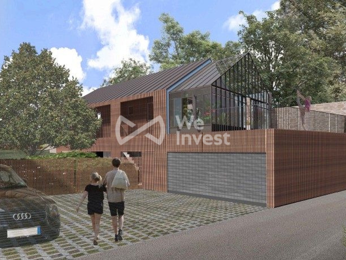Nouveau, à 5min de Bailly, beau terrain à bâtir de 730m² ave