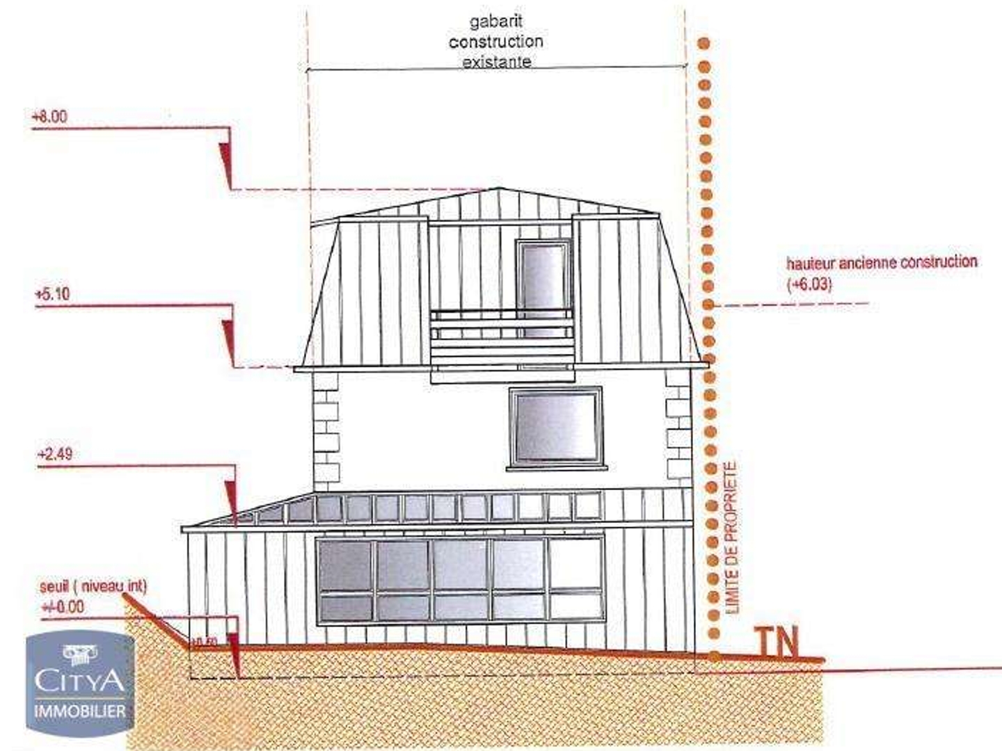 Maison 2 pièces 44 m²