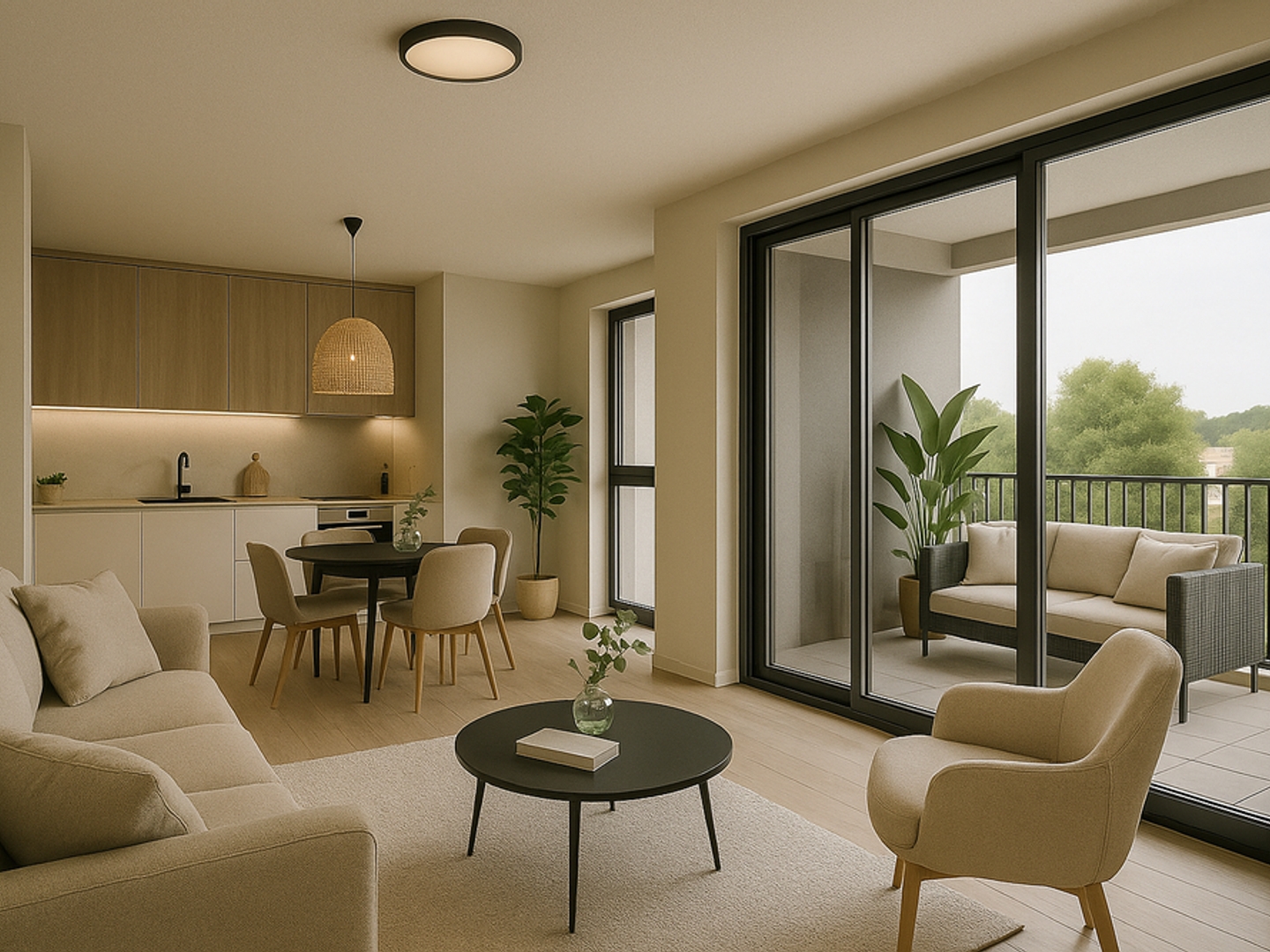 Appartement à vendre - 3 pièces - 62m2 - Terville (57180)
