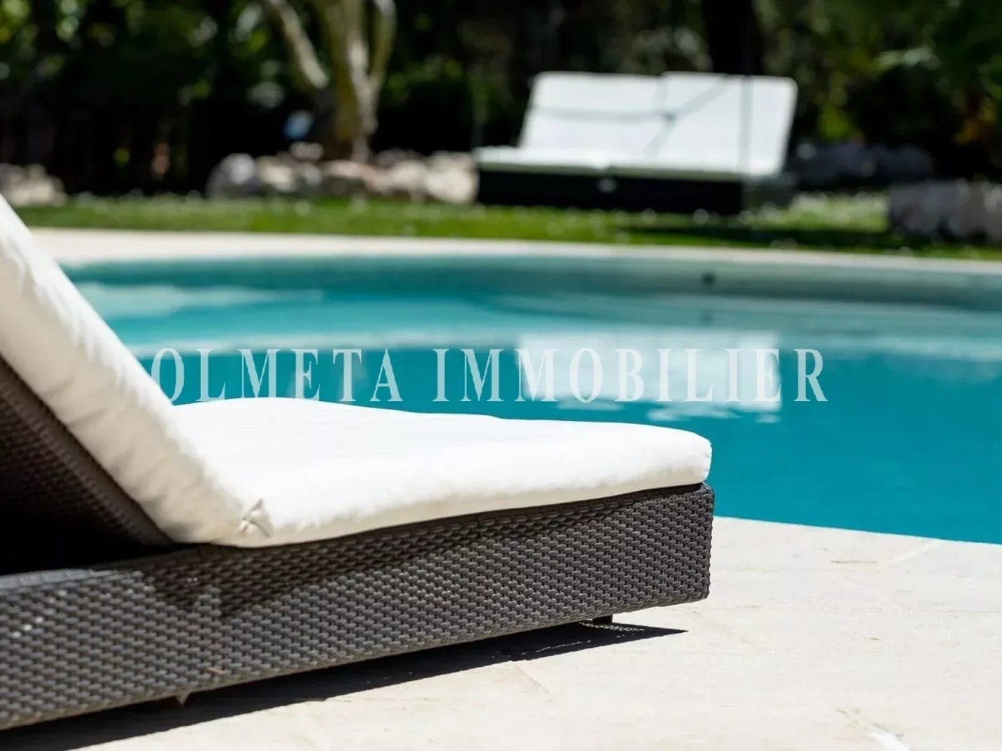 Villa d'exception rénovée — Saint-Paul de Vence, vue village, jardin et forêt