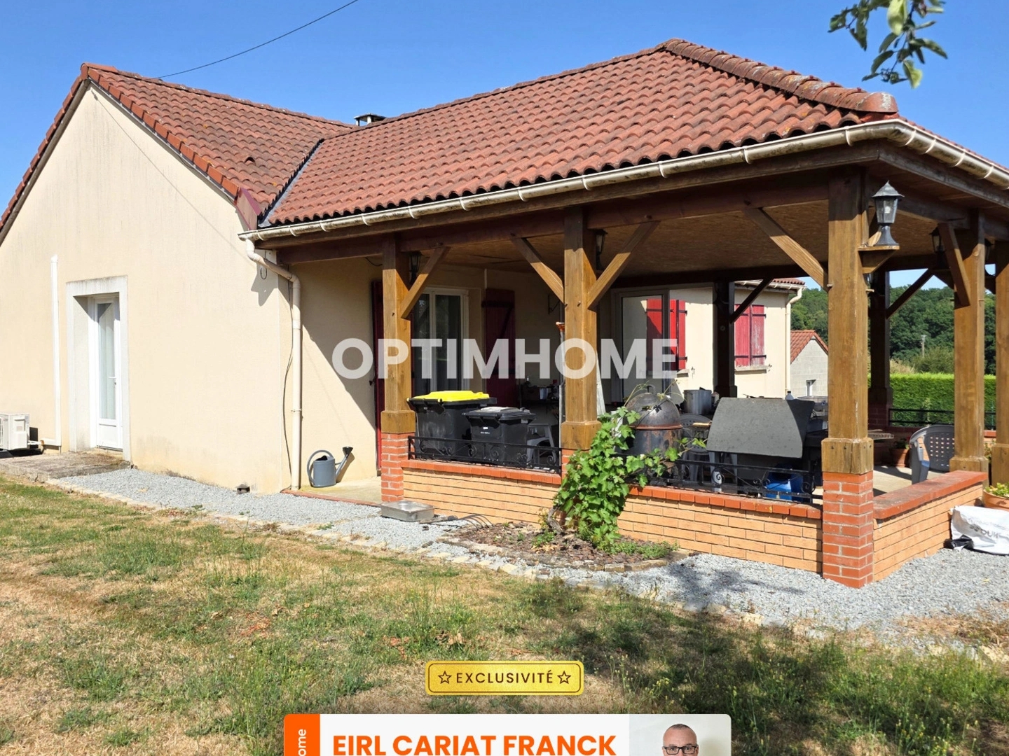 Maison à vendre - 4 pièces - 100m2 - Saint-Maurice-La-... (23300)