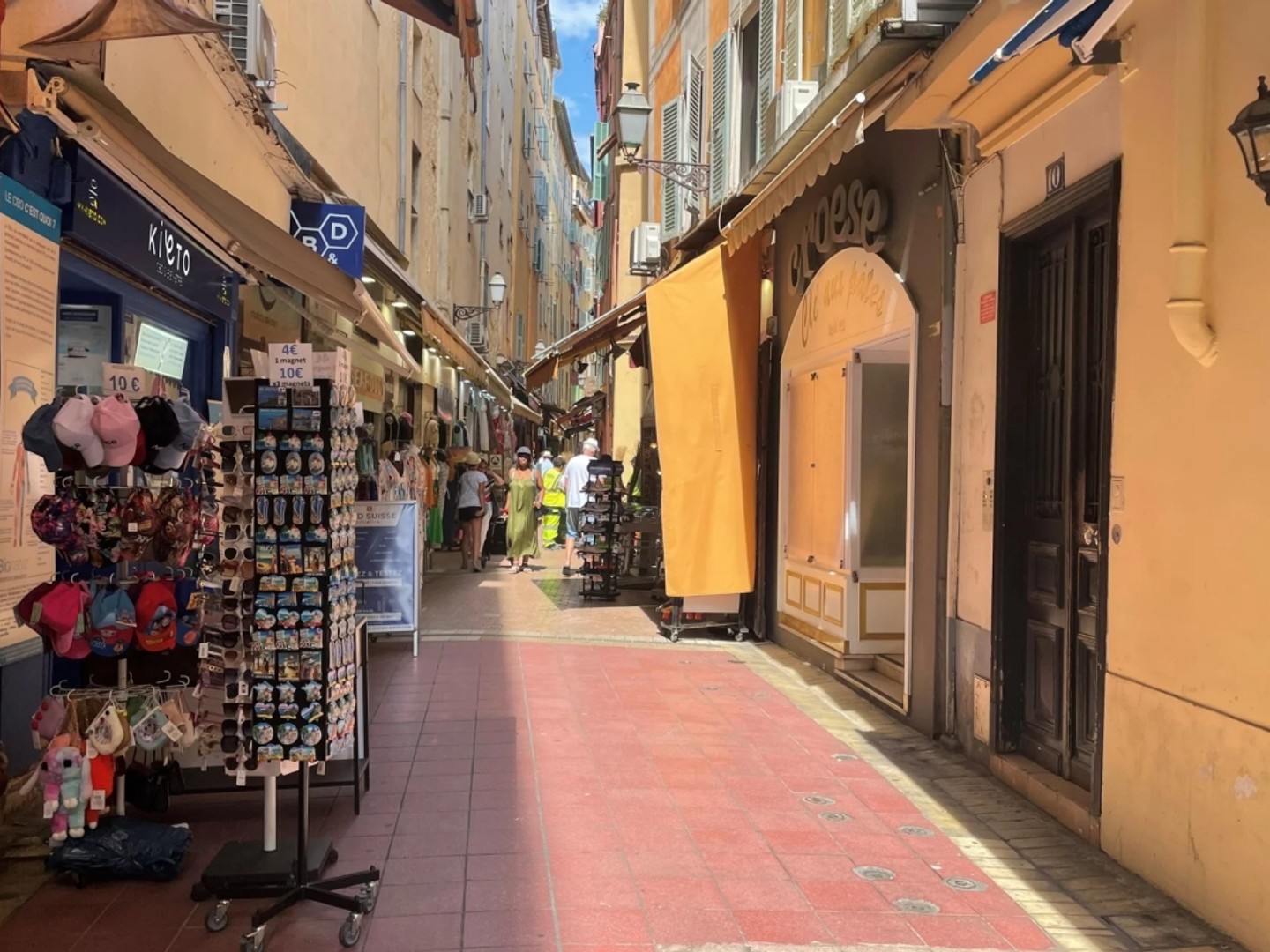 BAIL RUE PIETONNE VIEUX NICE