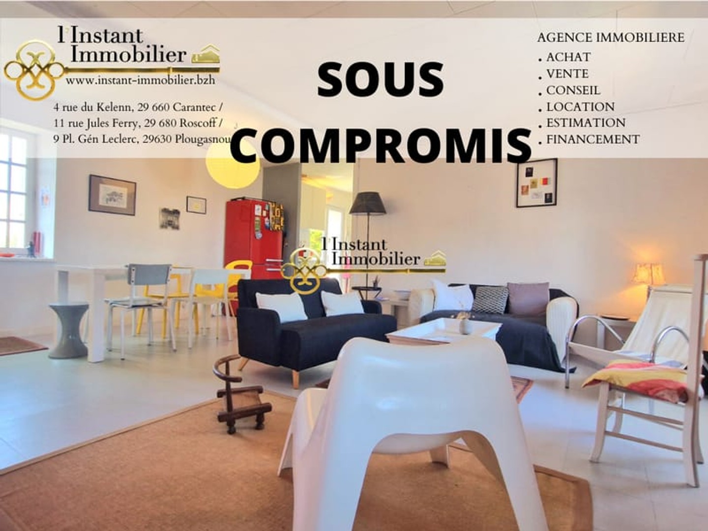 Appartement Primel Tregastel 4 pièce(s) 80.55 m2