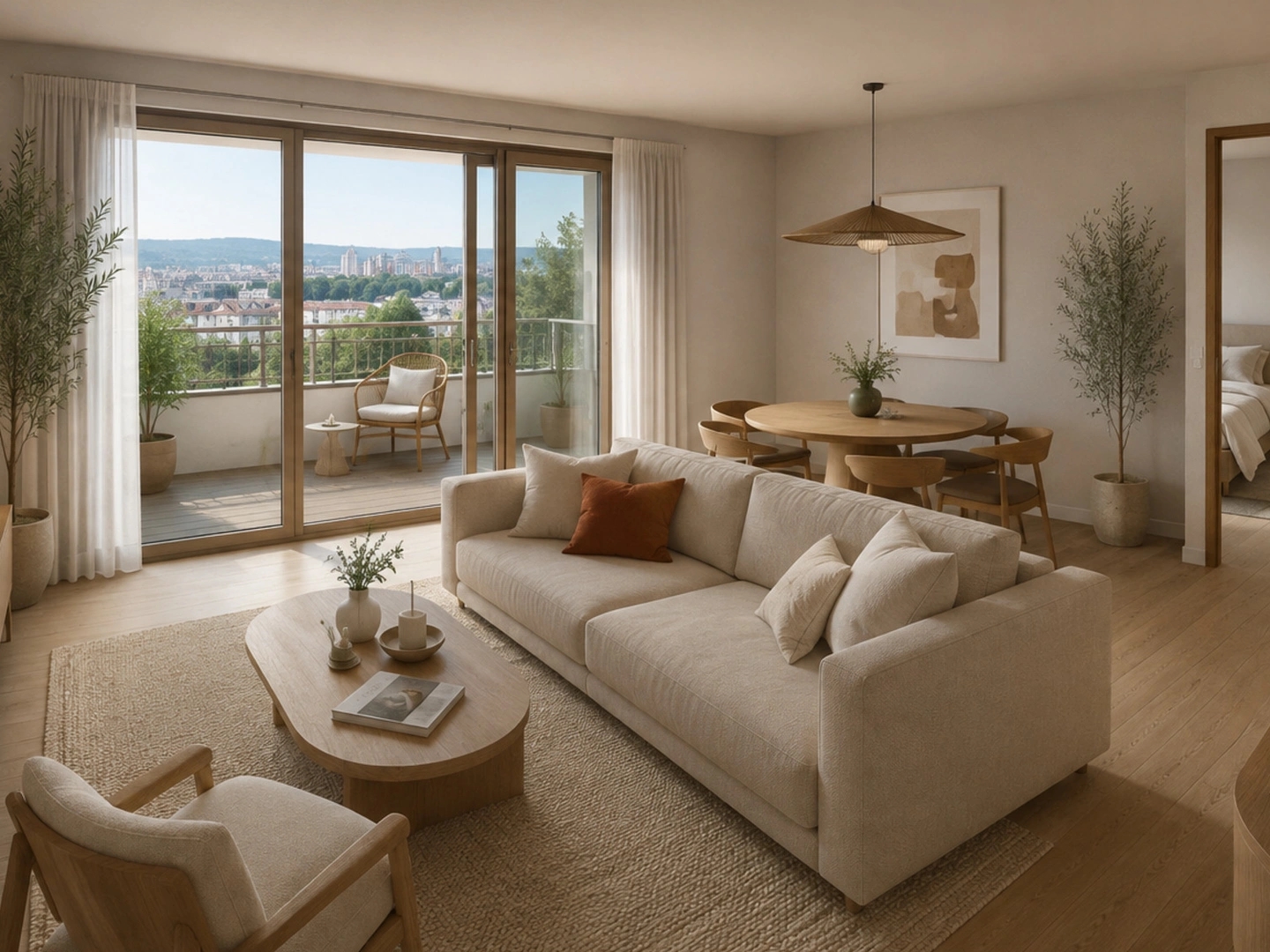 Appartement 3 pièces 65 m²