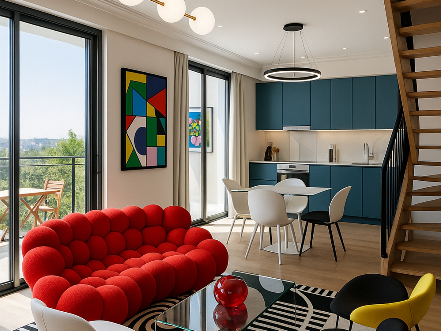 RARE À LA VENTE! 42m² DE SEJOUR!! DUPLEX EN DERNIER ETAGE / 22M² TERRASSE / DERNIER ETAGE !