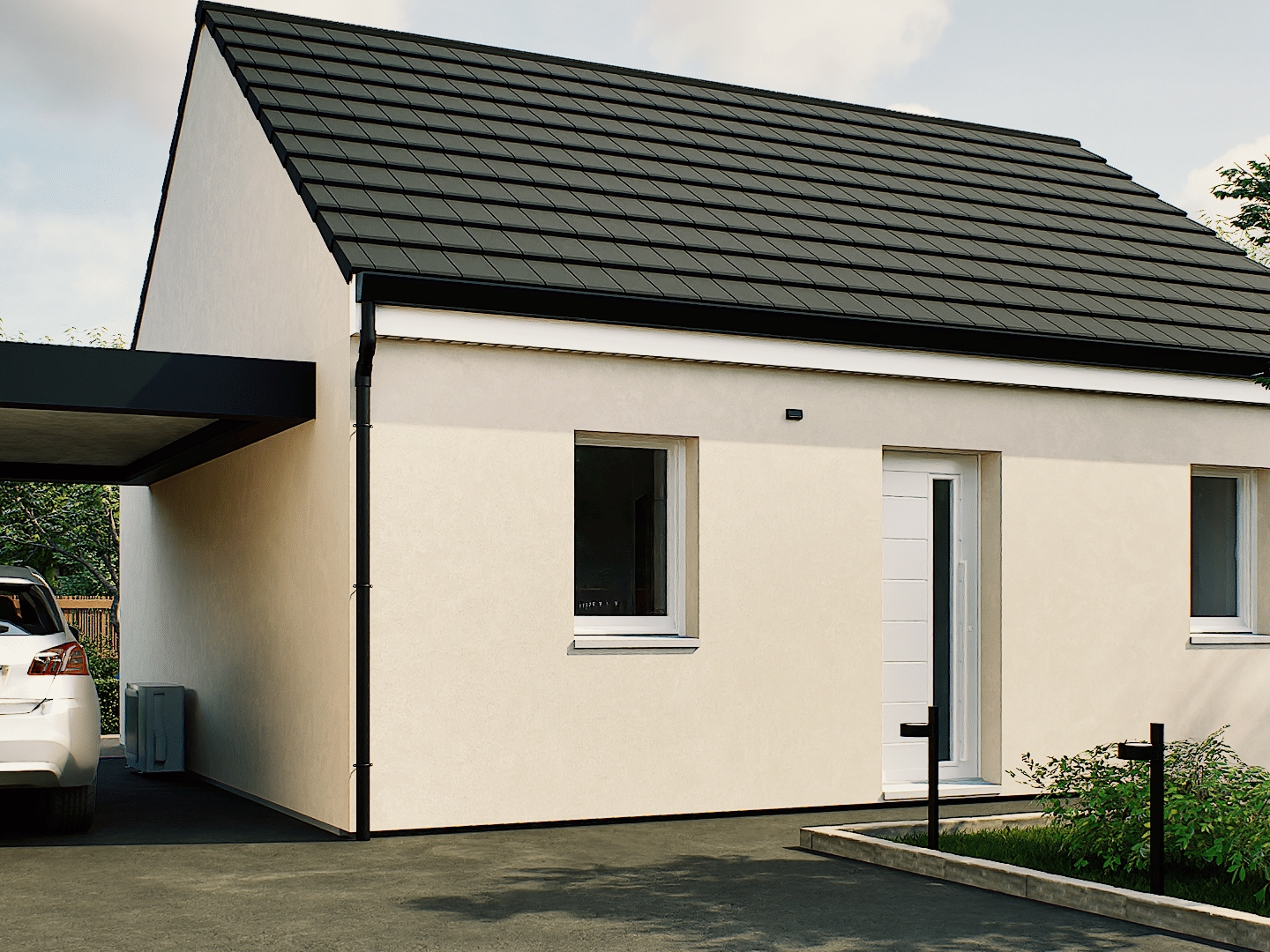 Terrain + maison 4 pièces 48 m²