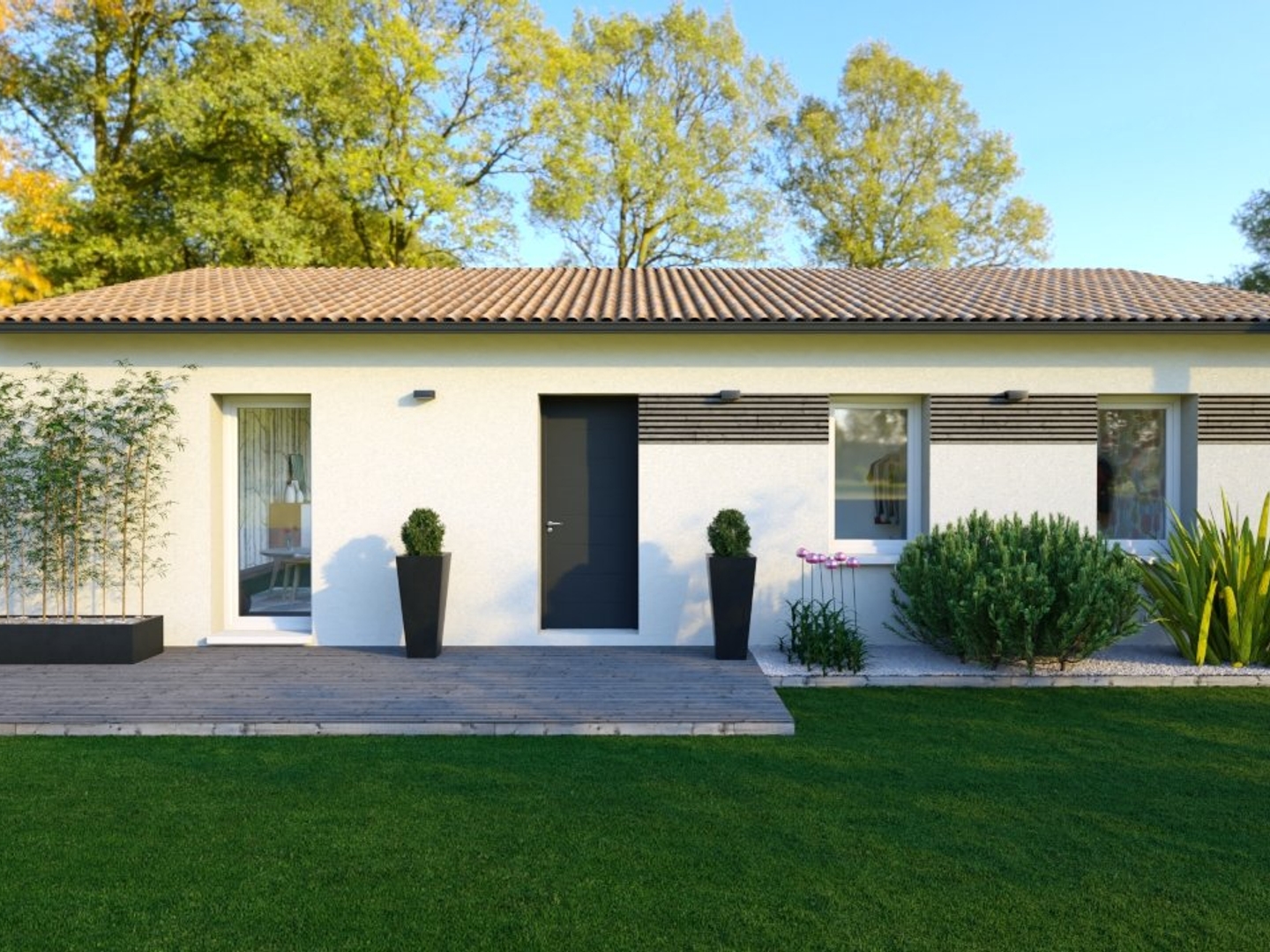 Maison à vendre - 4 pièces - 80m2 - Monteton (47120)