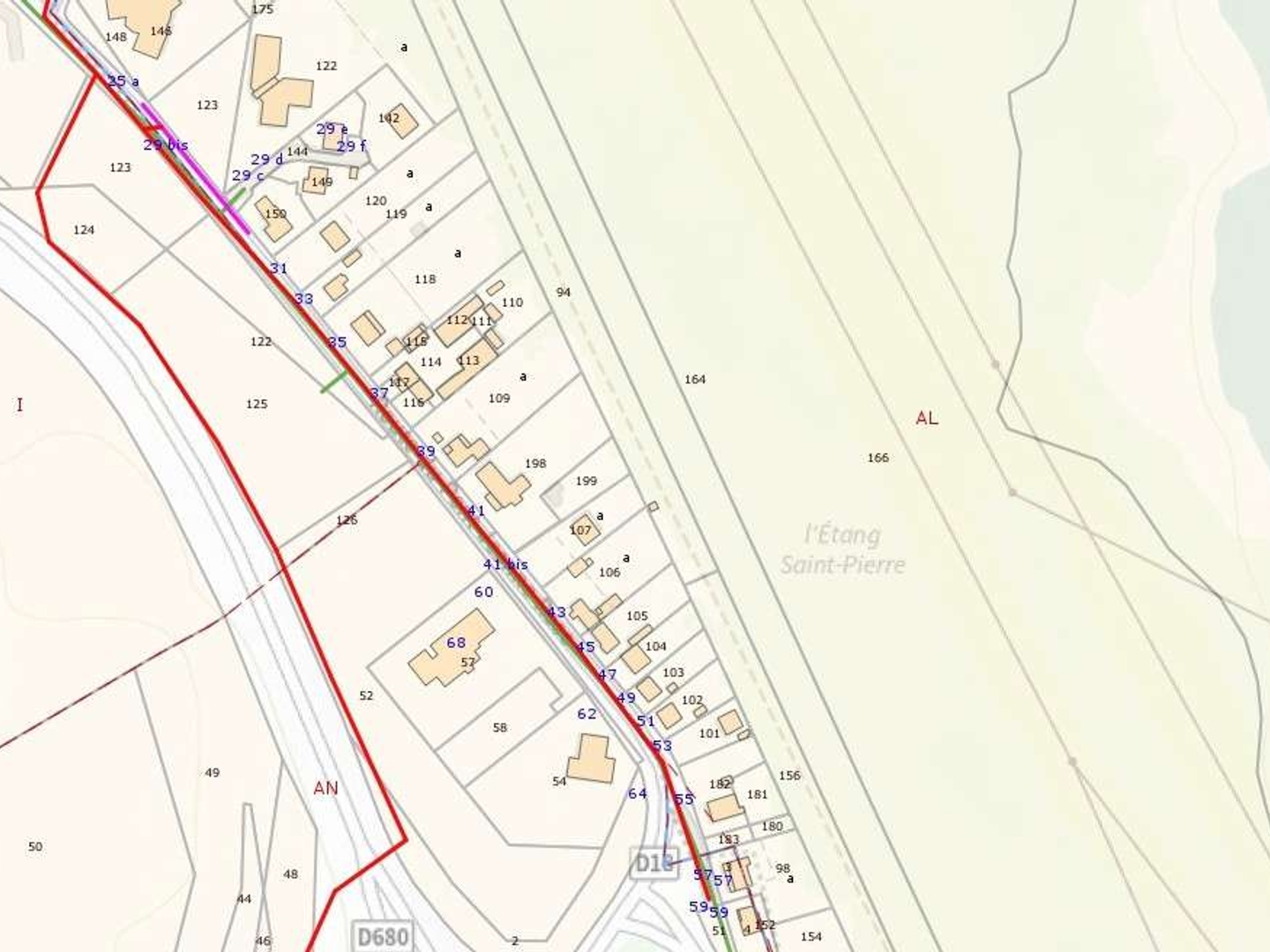 À vendre Terrains de 500 à 9 995m² à Montchanin