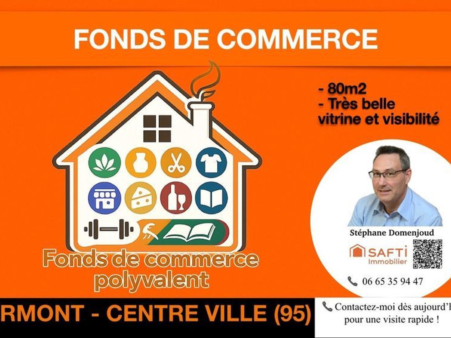 Commerce 80 m²