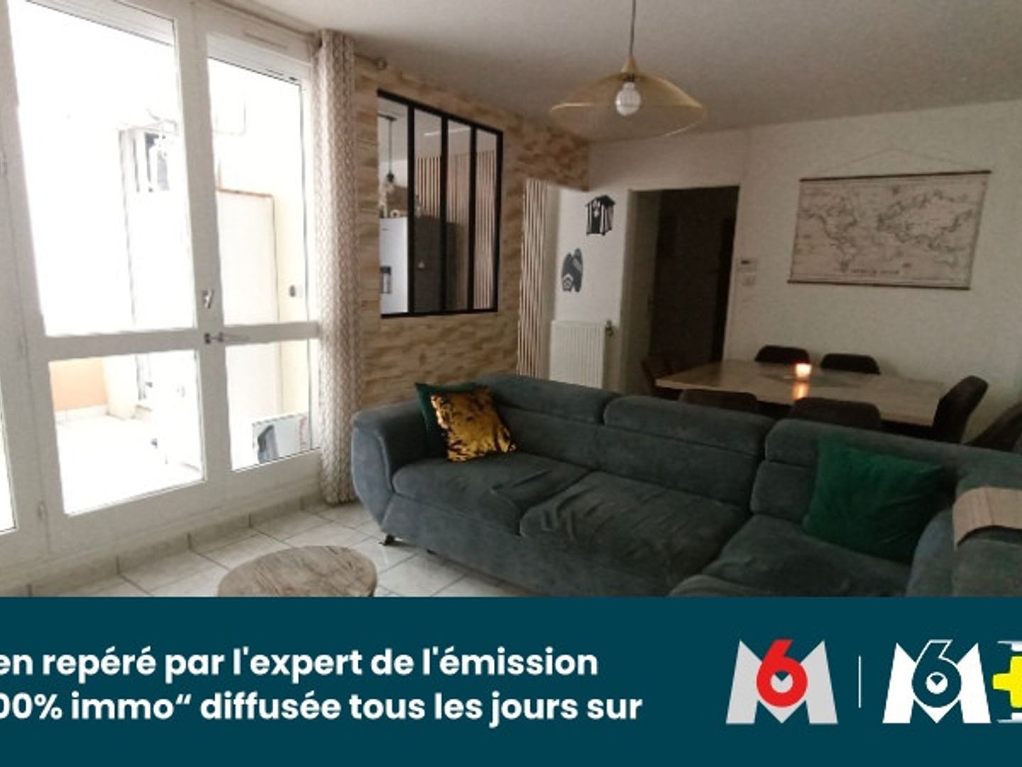 Appartement avec 2 balcons 4 pièces de 76 m2 secteur Pontlieue