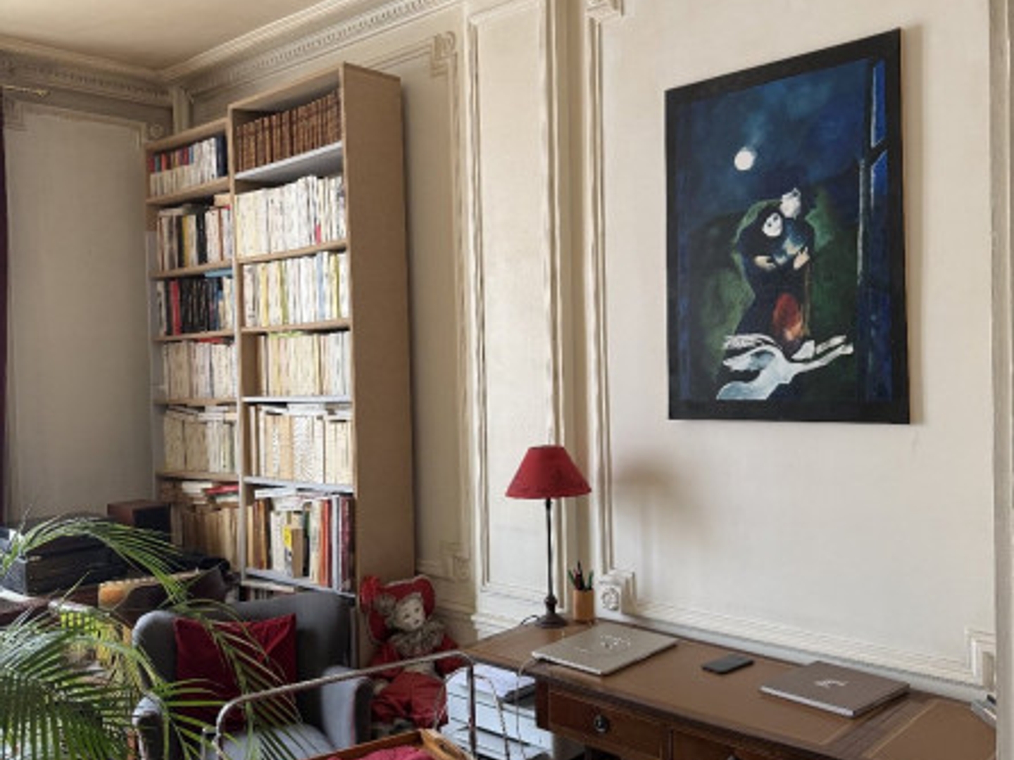 Appartement bourgeois 2 pièces 50 m²