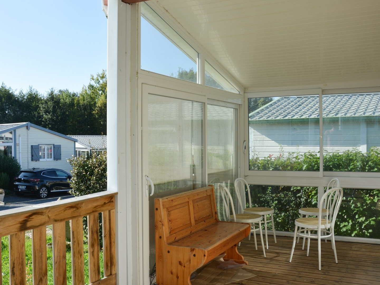 Chalet dans un quartier résidentiel