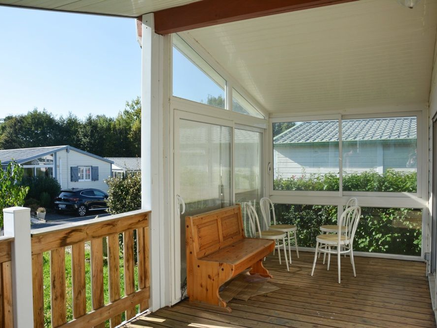 Chalet dans un quartier résidentiel