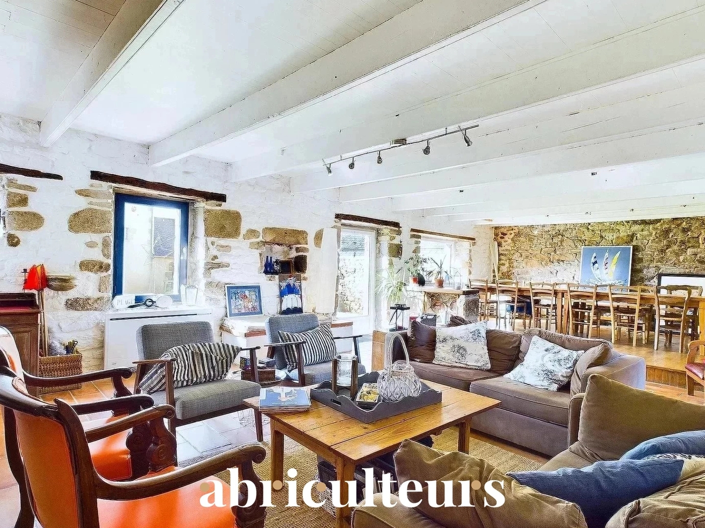 Magnifique demeure en pierre de 196 m² à...