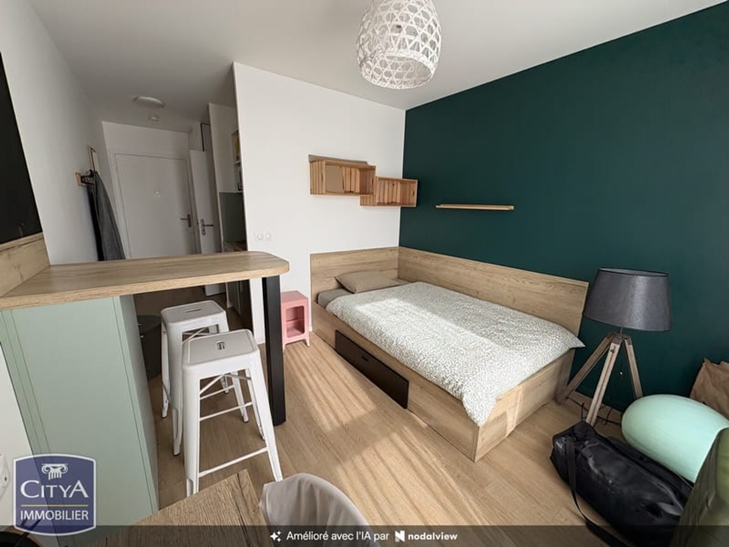 Appartement à vendre - 1 pièce - 19m2 - Caen (14000)