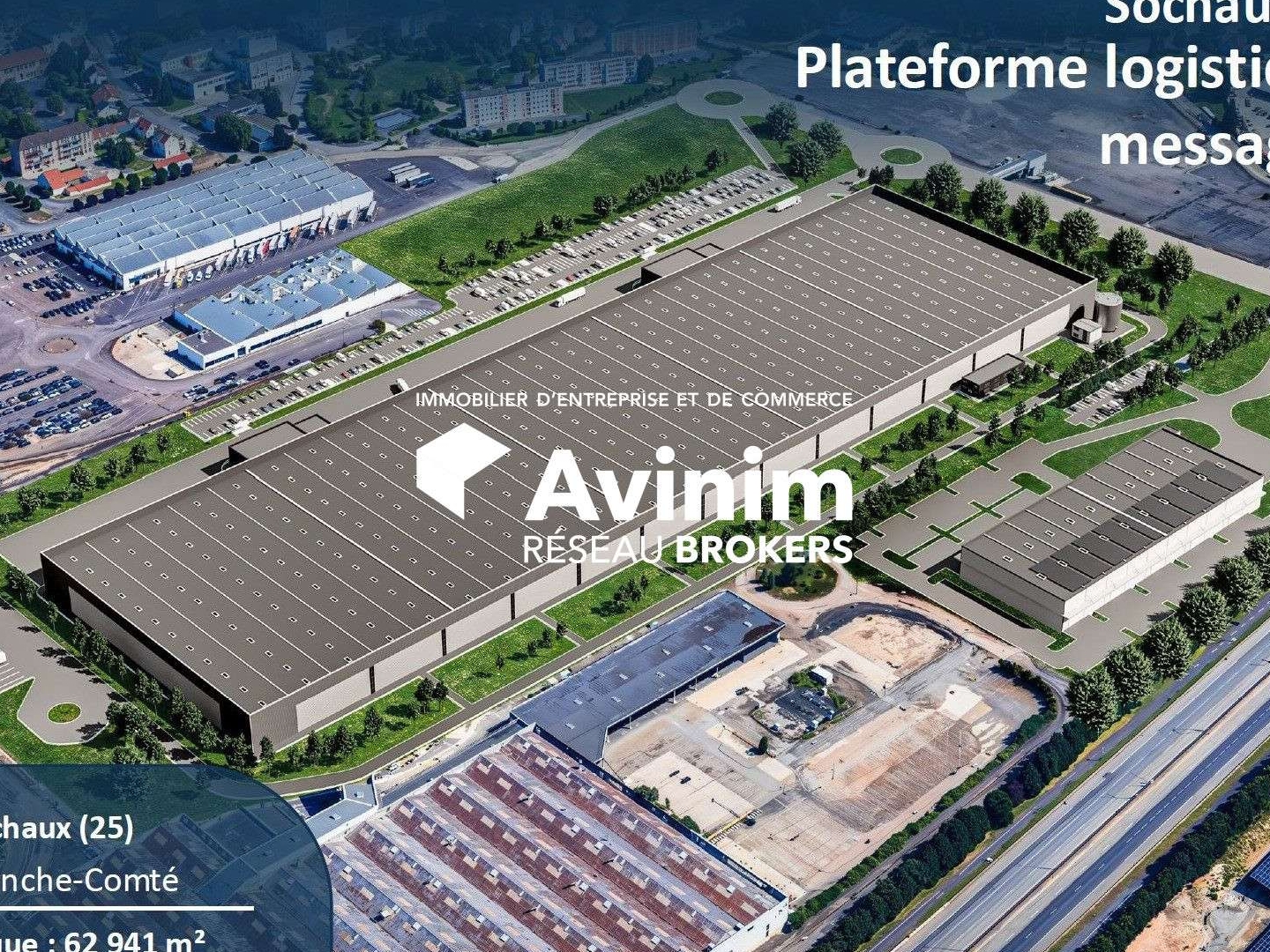 Plateforme logistique & messagerie à Sochaux