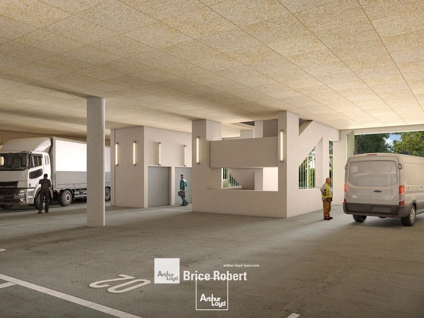 Local d'activité à vendre à Villeurbanne avec accès poids lourds et parking