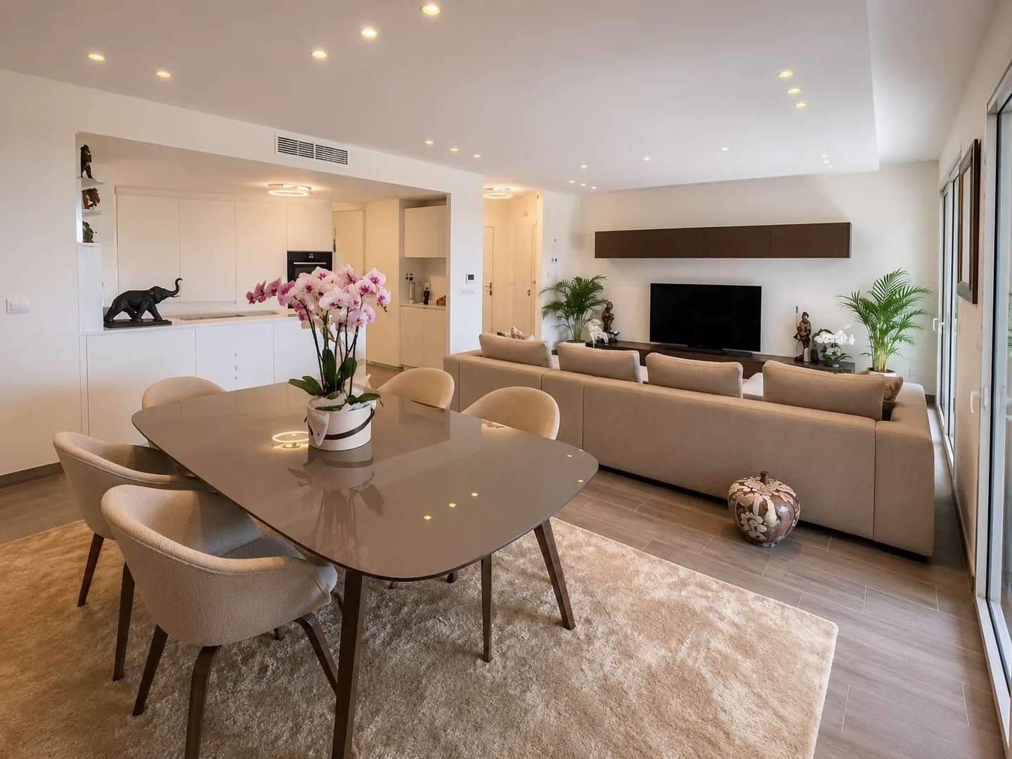 Èze - Appartement 4 pièces avec vue mer, terrasses, sauna privatif et double garage