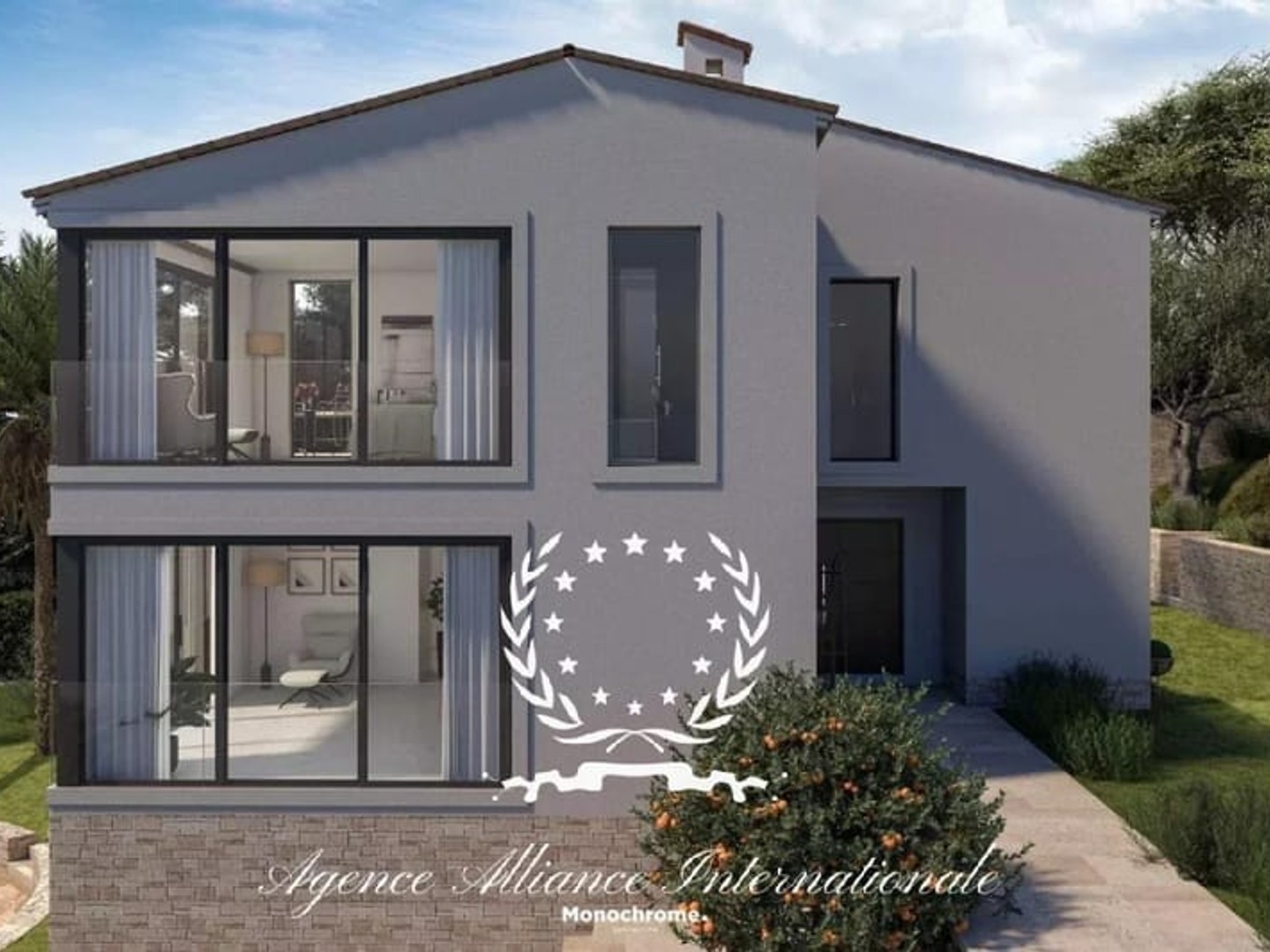 VILLA CONTEMPORAINE D'EXCEPTION - 300 m² - VUE MER - CLÉS EN MAIN