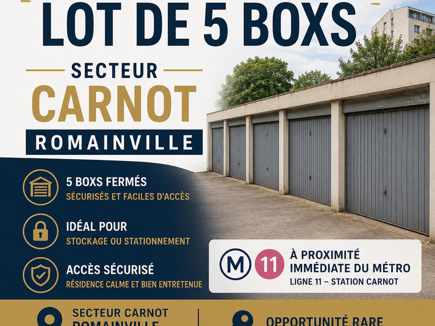 Parking 60 m²