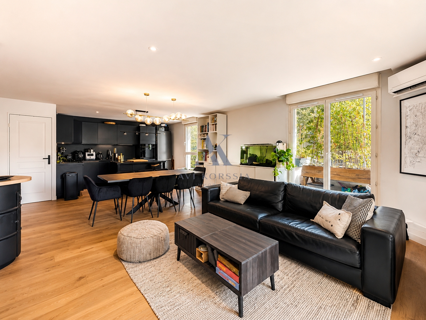 Lyon 6e - T4 87 m² avec balcon