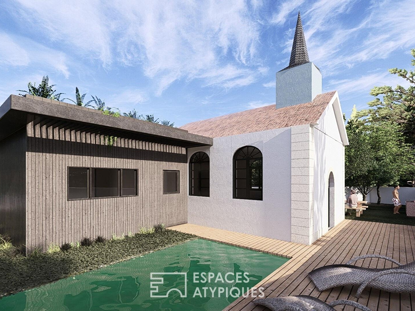 Chapelle désacralisée à réhabiliter aux portes de Nancy