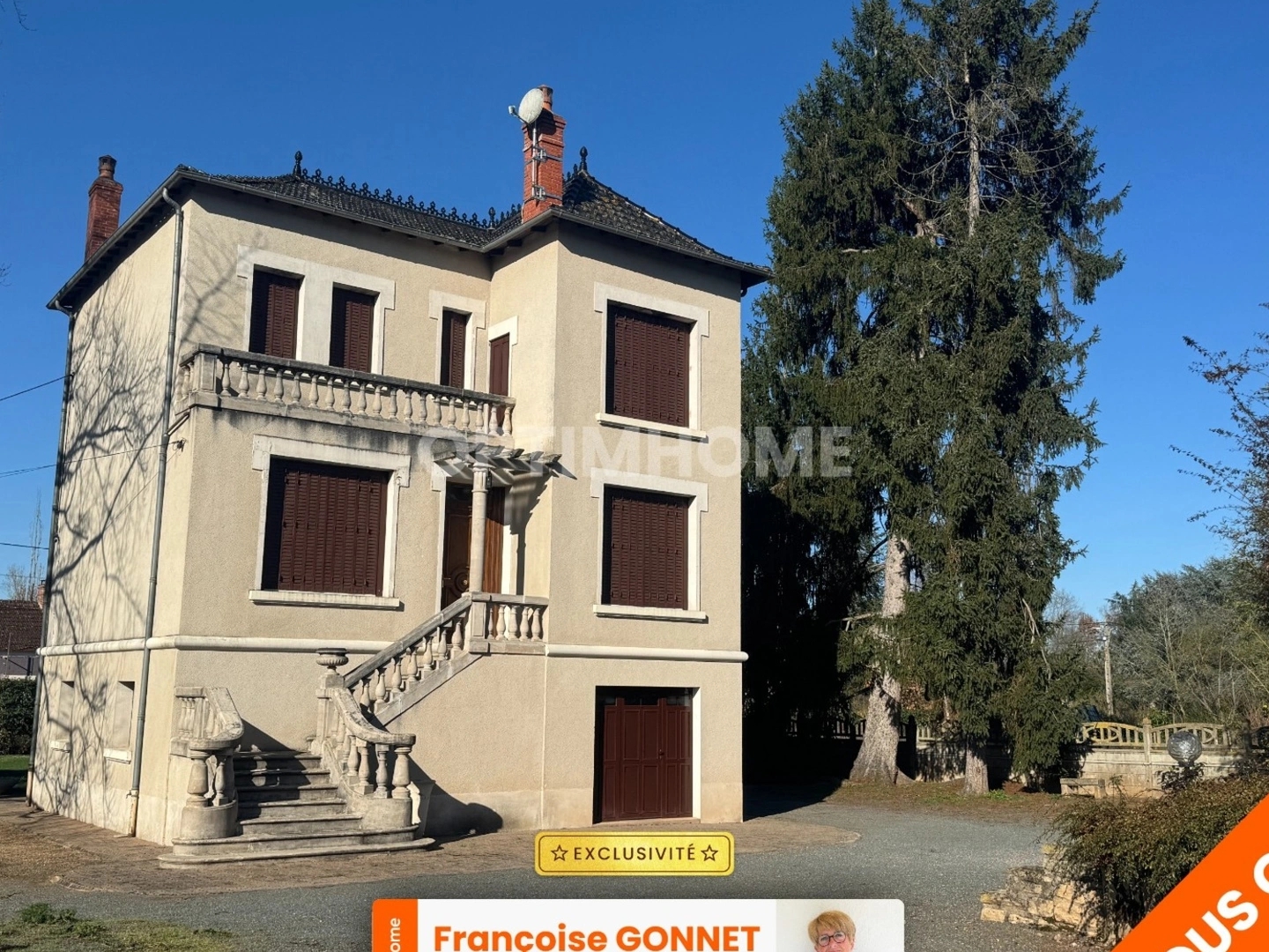 Maison de Caractère - 120 m² - 4 chambres - URCAY (03) -149 900 €