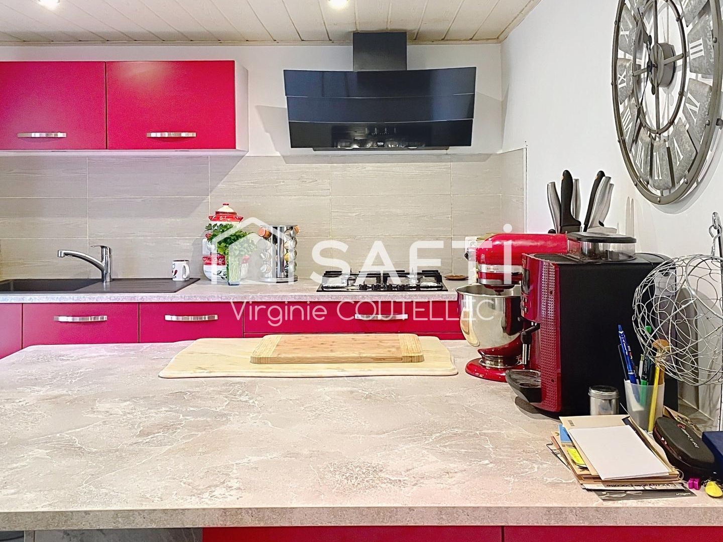 maison rénovée avec garage