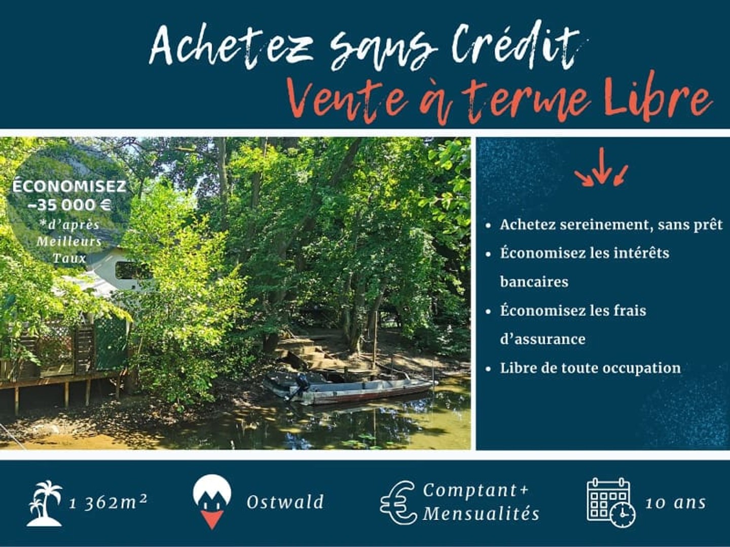 Maison 2 pièces 49 m²
