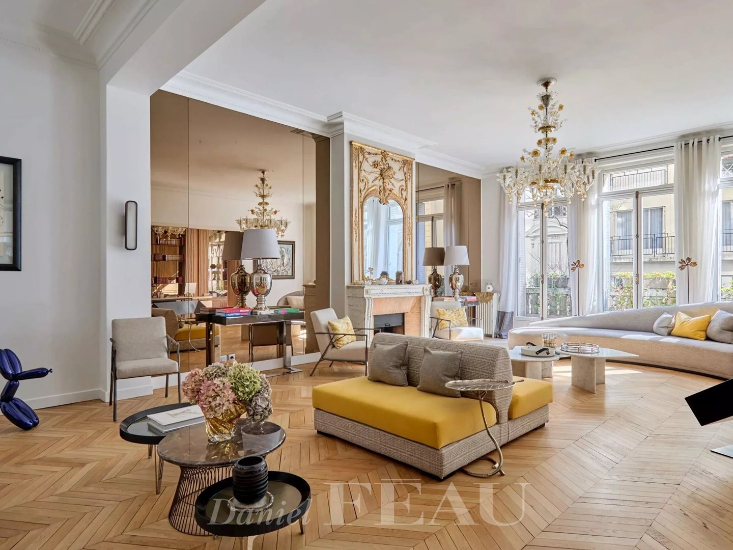 Appartement à vendre - 7 pièces - 444m2 - Paris 16e (75016)