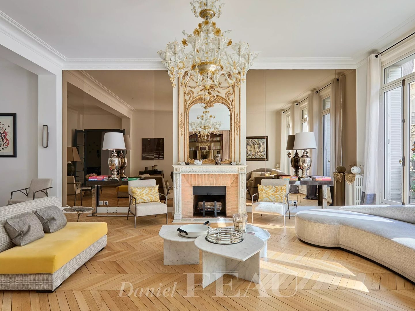 Appartement à vendre - 7 pièces - 444m2 - Paris 16e (75016)
