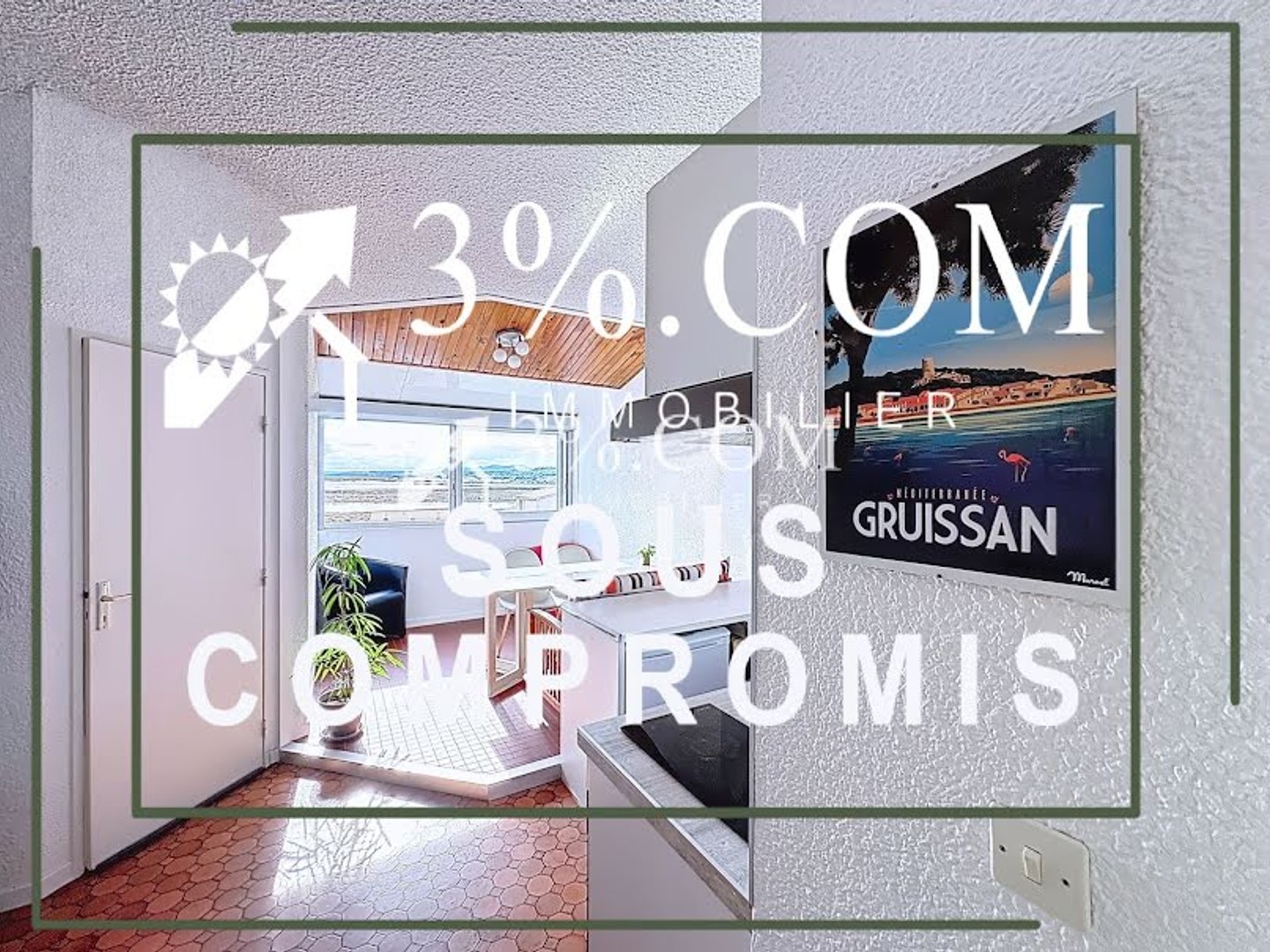 Appartement 2 pièces 35 m²