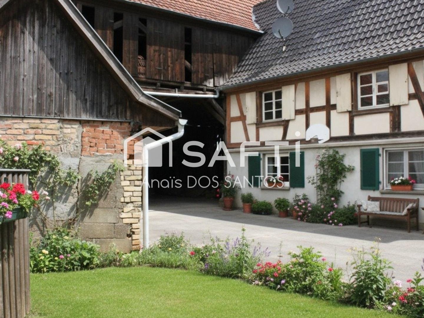 Maison à réhabiliter avec dépendance sur un terrain de 10 ares 34 !