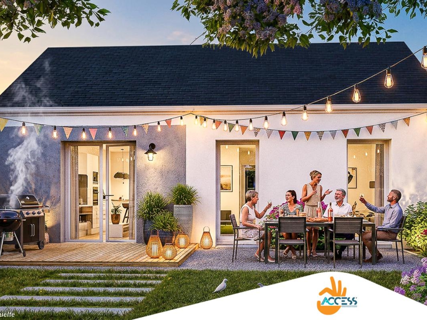 Terrain + maison 76 m²