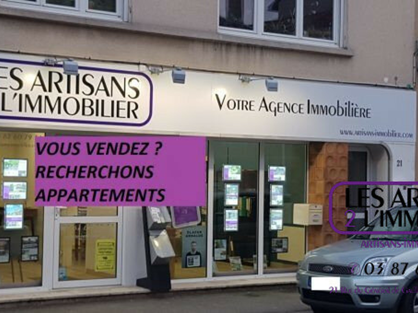 Appartement à vendre - 3 pièces - 60m2 - Metz (57000)