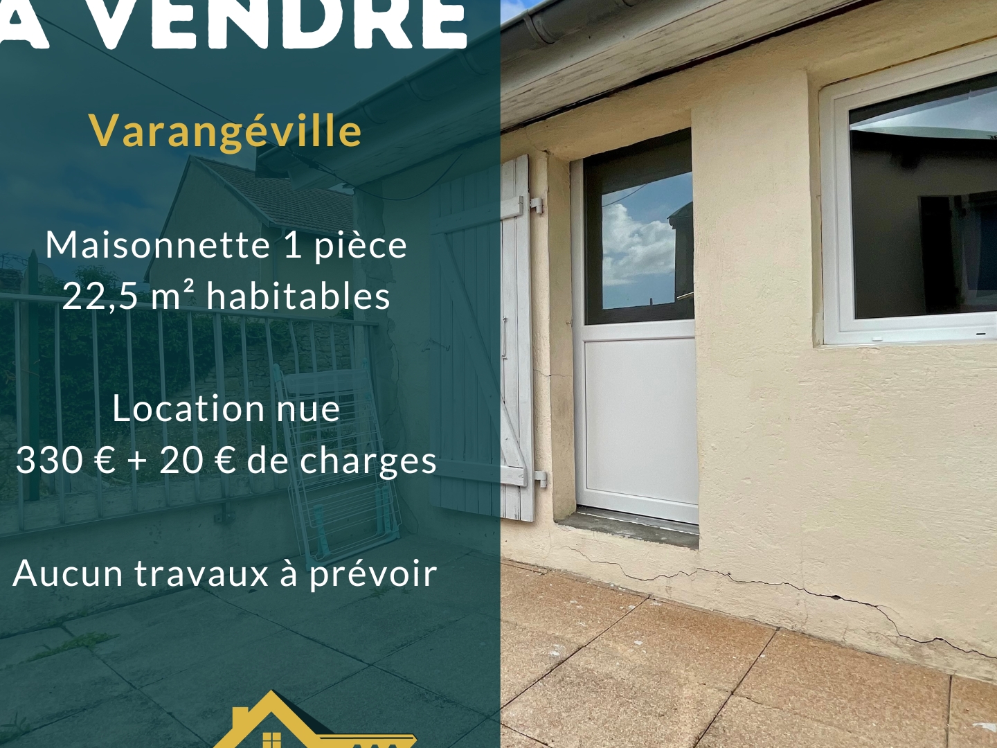 Maison 1 pièce 46 m²