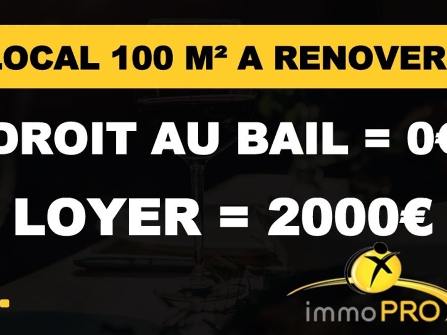 Vente / Local Commercial - 100 m²