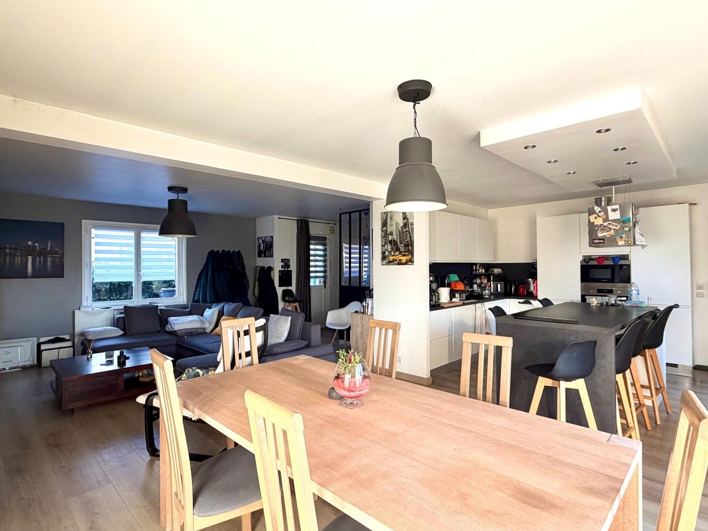 Maison de 109m², 4 chambres, jardin et garage