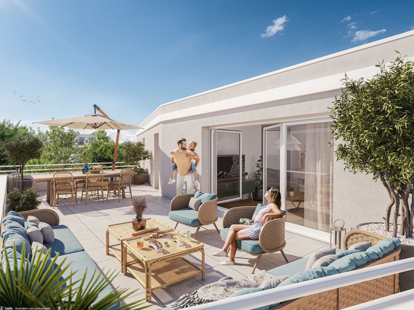 LES TERRASSES DE LA BAIE