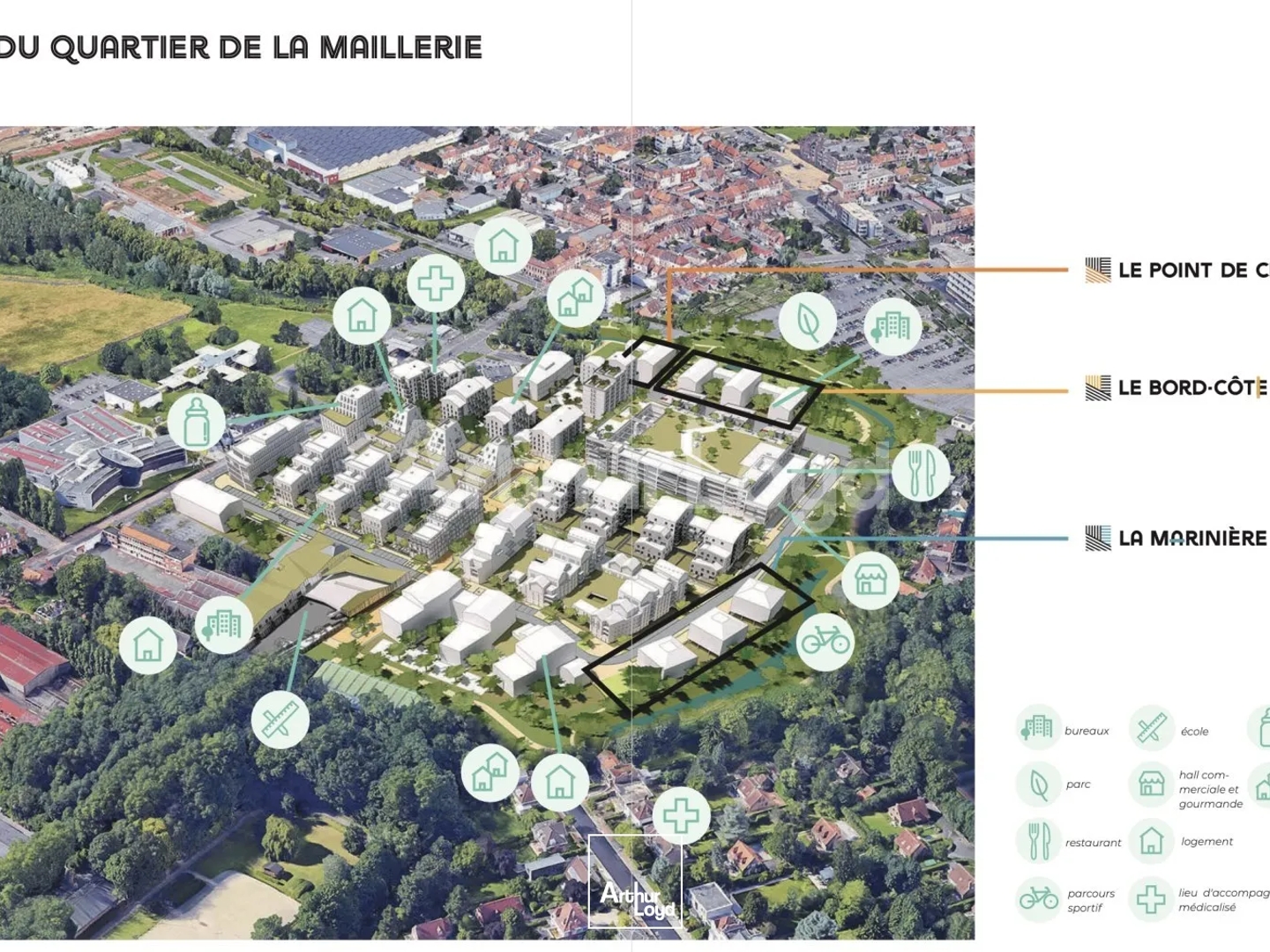 Locaux à vendre - 255m2 - Croix (59170)