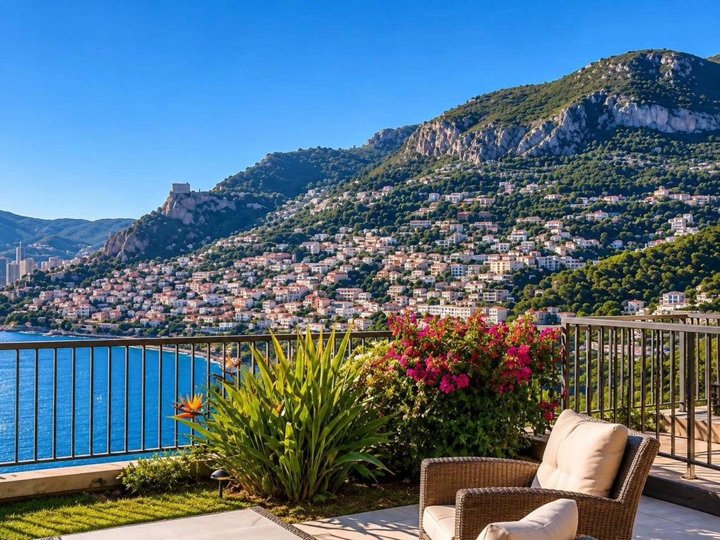 Appartement à vendre - 3 pièces - 85m2 - Roquebrune-Cap-Ma... (06190)