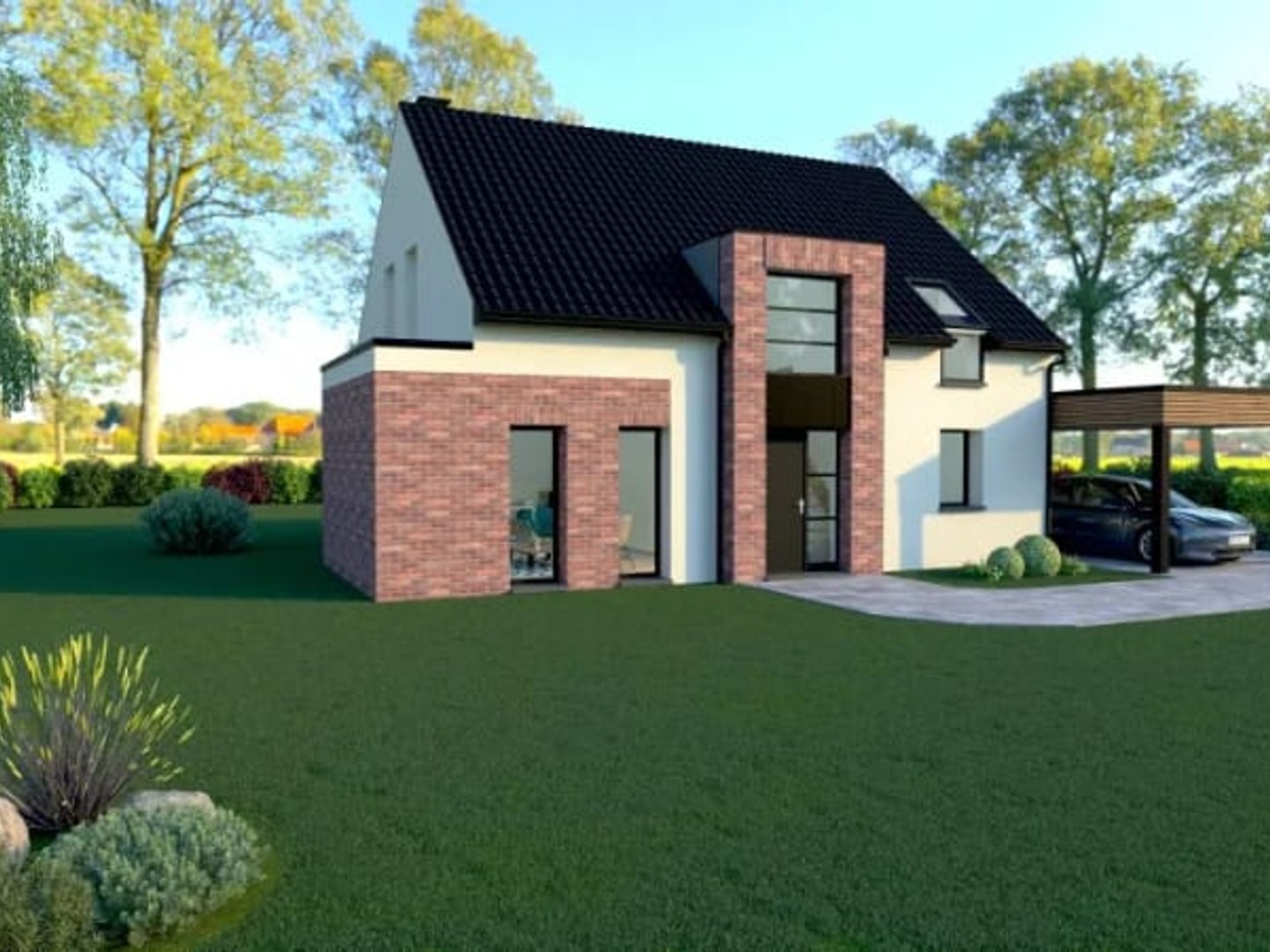 Maison neuve 7 pièces 137 m²