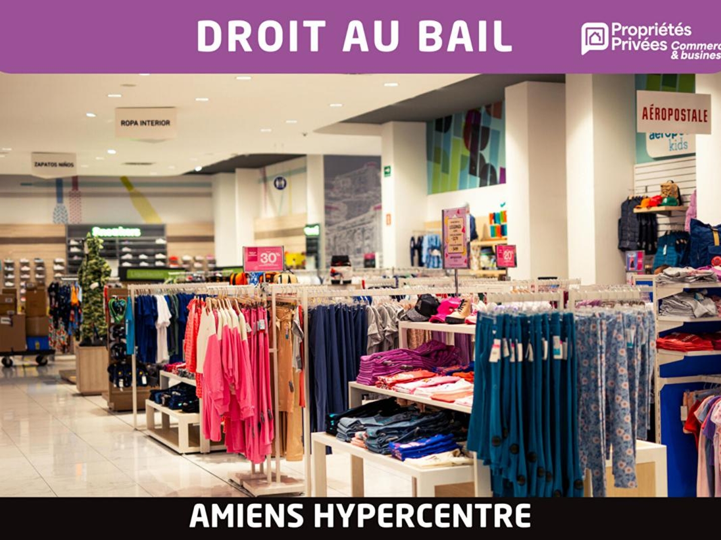 Magasin à vendre - 1 pièce - 170m2 - Amiens (80000)