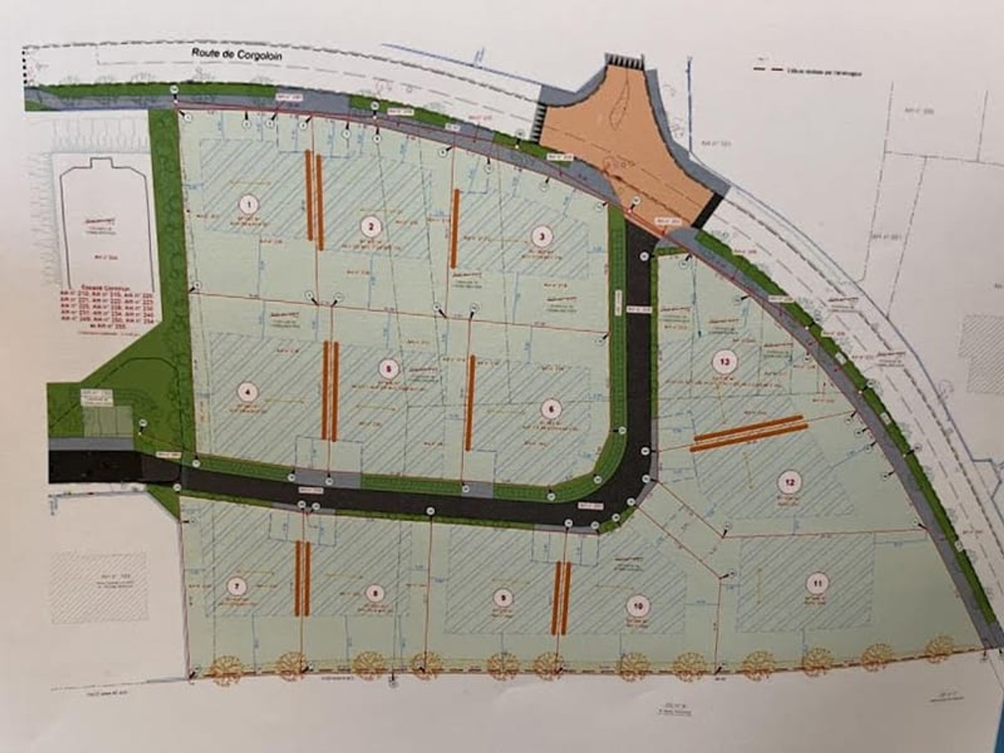 Terrain 517 m²