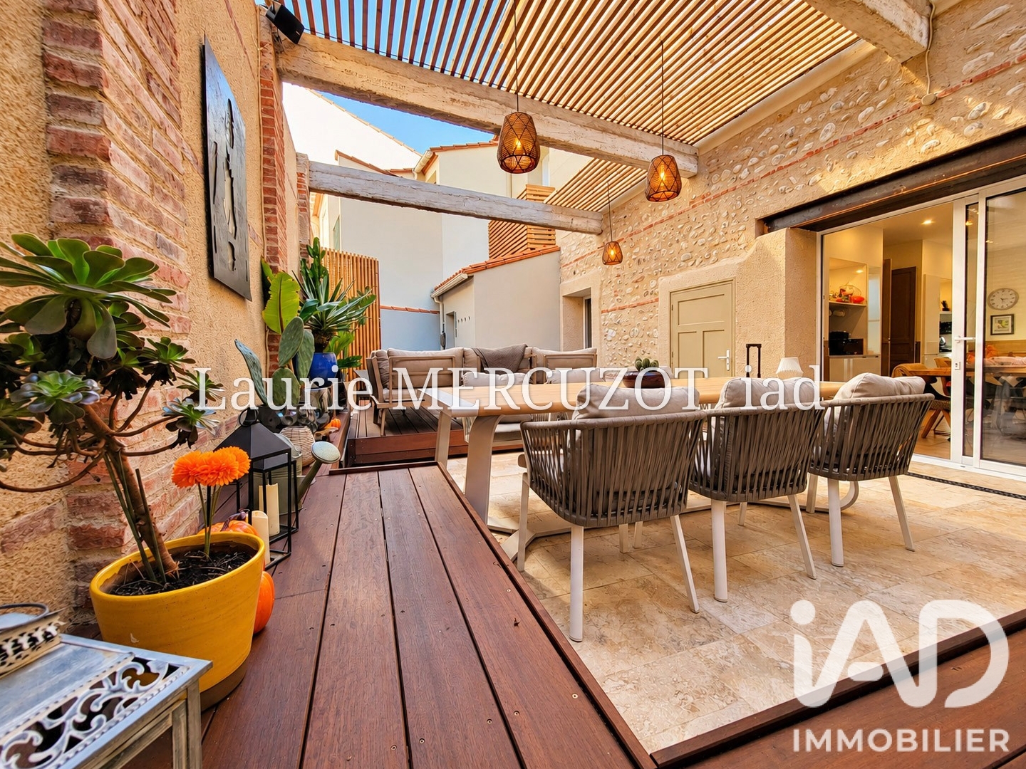 Maison à vendre - 8 pièces - 176m2 - Villeneuve-La-Riv... (66610)