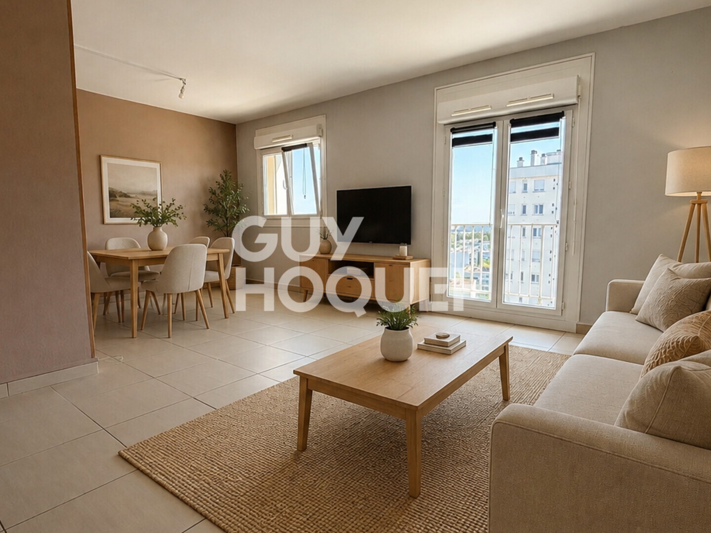 Appartement à vendre - 3 pièces - 59m2 - Vandoeuvre-Lès-Nancy (54500)