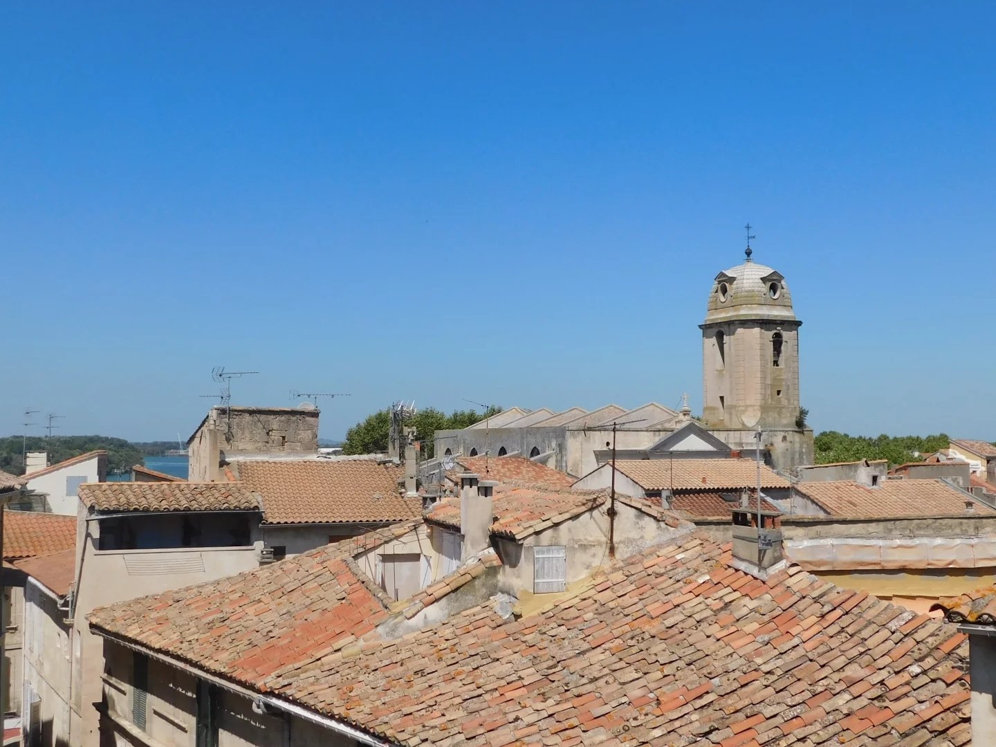 Maison de ville, La Cité avec terrasse vue Rhône